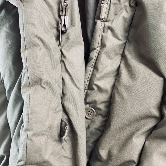 VTG 1980’s Lord & Taylor’s Long Quilted Puffer Coat in Light Tan Size M - Picture 3 of 8